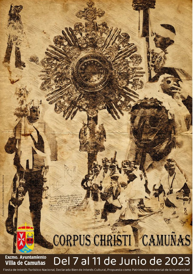Corpus Christi y baile de Pecados y Danzantes de Camuñas  